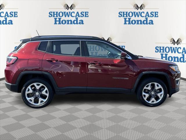 used 2021 Jeep Compass car, priced at $17,998