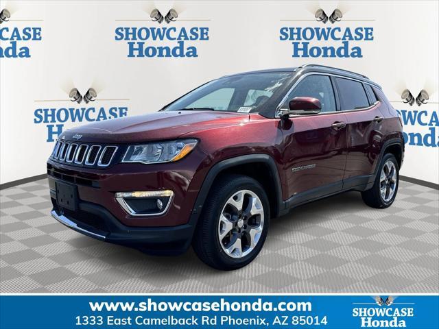 used 2021 Jeep Compass car, priced at $17,998