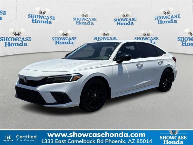 used 2024 Honda Civic car, priced at $24,100