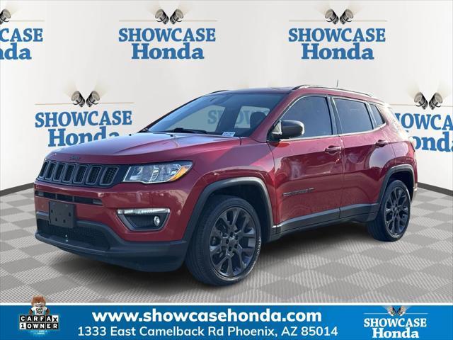 used 2021 Jeep Compass car, priced at $17,300