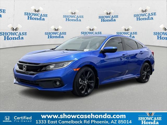used 2019 Honda Civic car, priced at $20,600