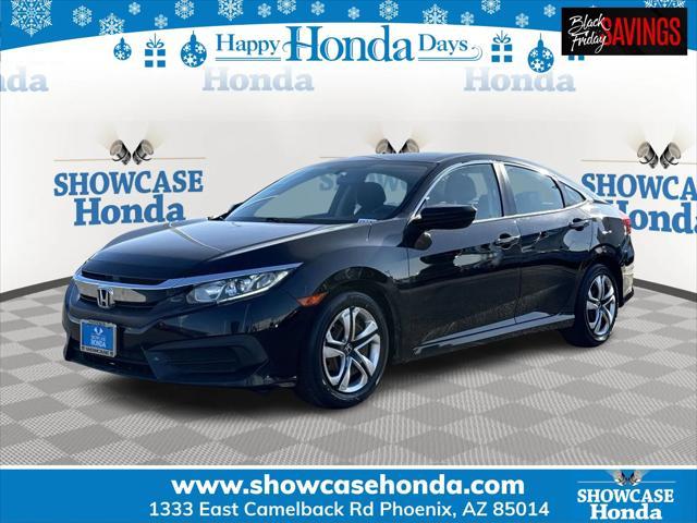 used 2016 Honda Civic car, priced at $14,400