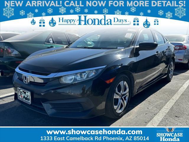 used 2016 Honda Civic car, priced at $14,500