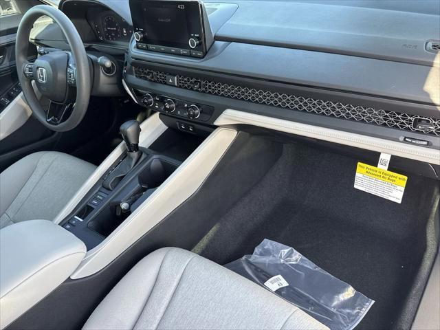 new 2025 Honda Accord car, priced at $29,264