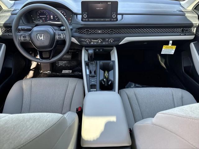 new 2025 Honda Accord car, priced at $29,264