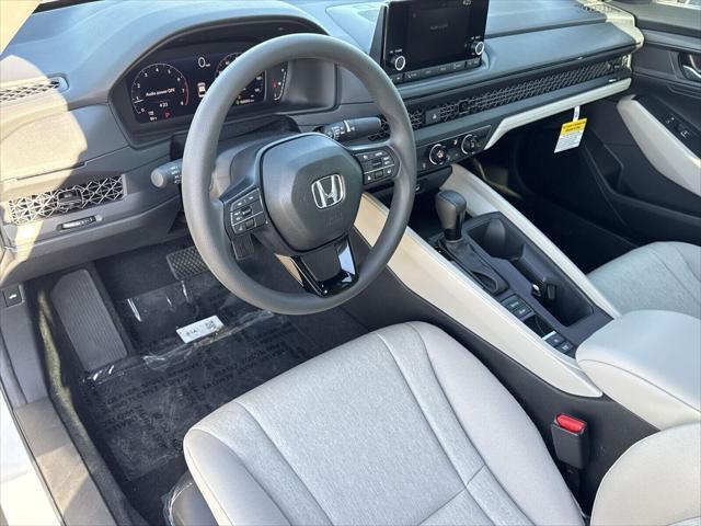 new 2025 Honda Accord car, priced at $29,264