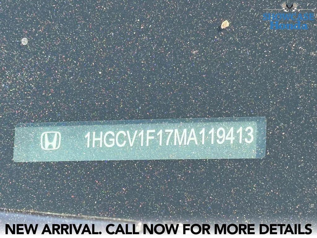used 2021 Honda Accord car, priced at $22,400