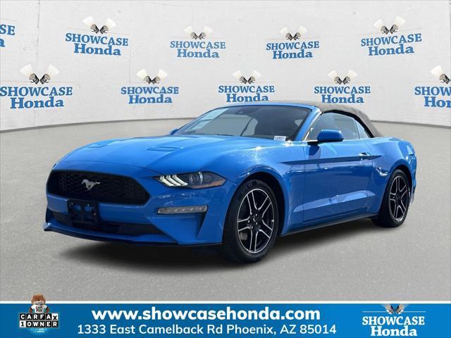 used 2022 Ford Mustang car, priced at $20,300