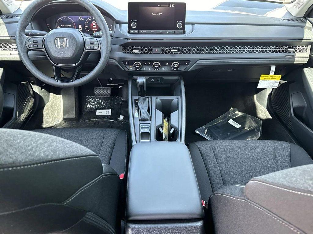 new 2025 Honda Accord car, priced at $30,611