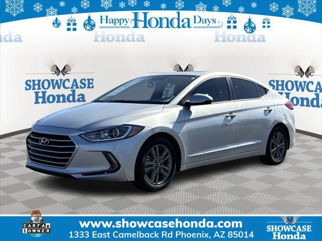 used 2018 Hyundai Elantra car, priced at $13,800