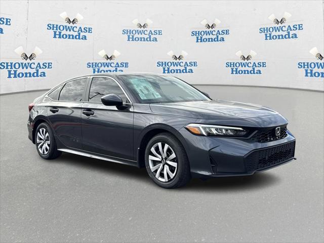 new 2025 Honda Civic car, priced at $24,615