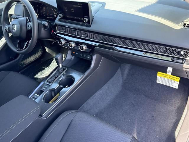 new 2025 Honda Civic car, priced at $24,615