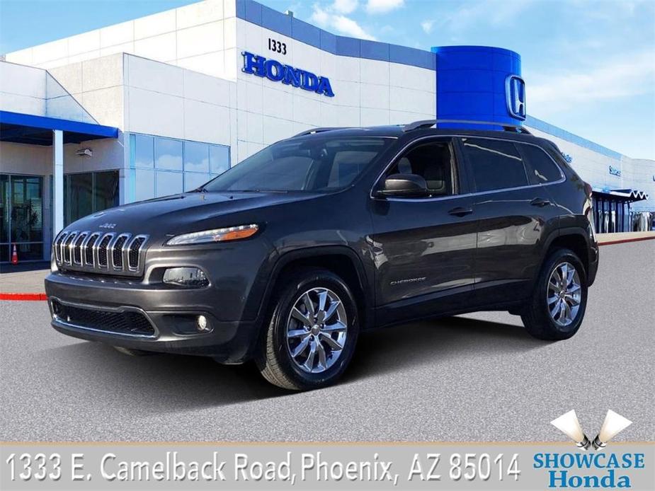 used 2017 Jeep Cherokee car, priced at $15,700
