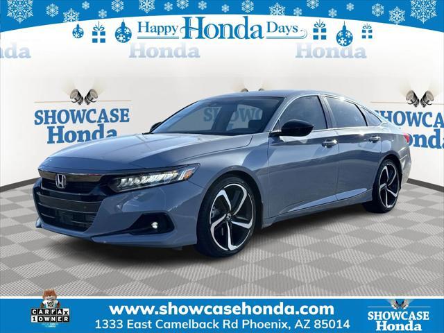 used 2021 Honda Accord car, priced at $24,200