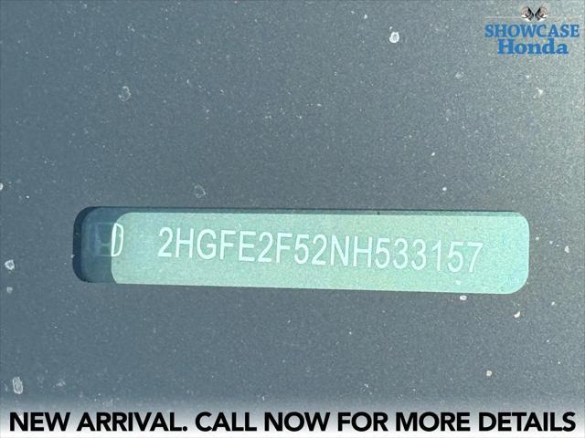 used 2022 Honda Civic car, priced at $24,900