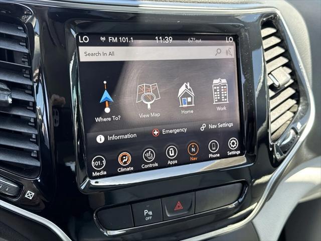 used 2020 Jeep Cherokee car, priced at $19,600