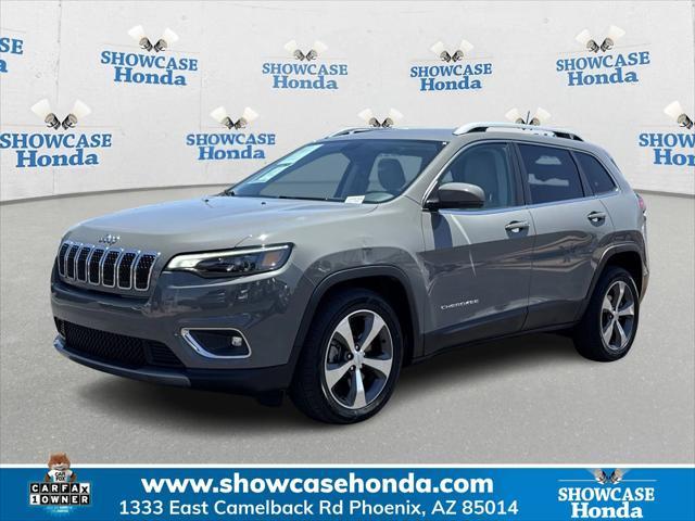 used 2020 Jeep Cherokee car, priced at $19,600
