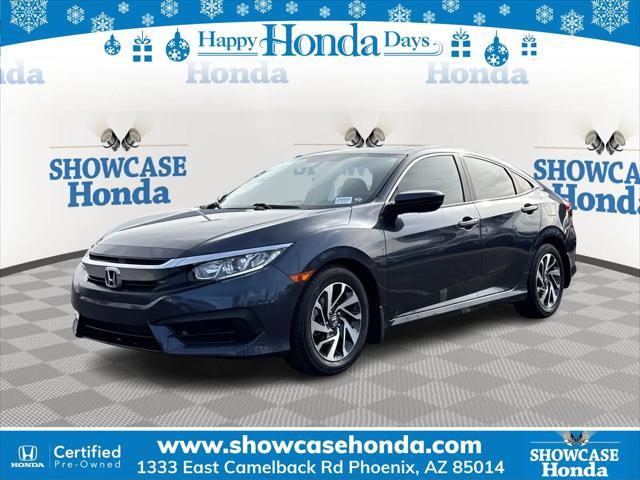 used 2017 Honda Civic car, priced at $18,600