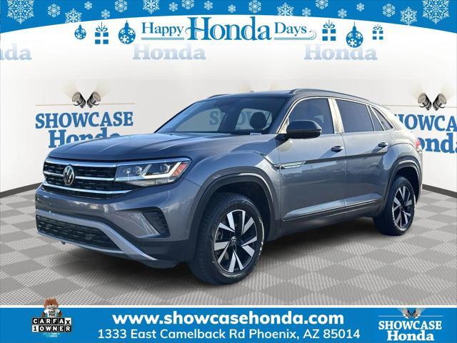 used 2021 Volkswagen Atlas Cross Sport car, priced at $23,900