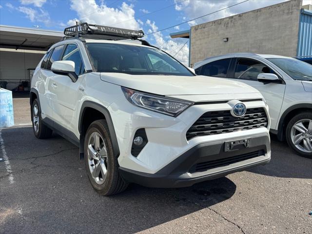 used 2021 Toyota RAV4 Hybrid car, priced at $33,400