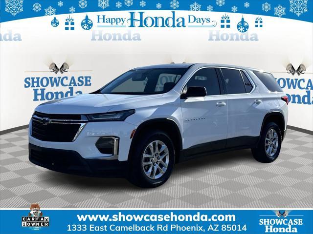 used 2022 Chevrolet Traverse car, priced at $22,500