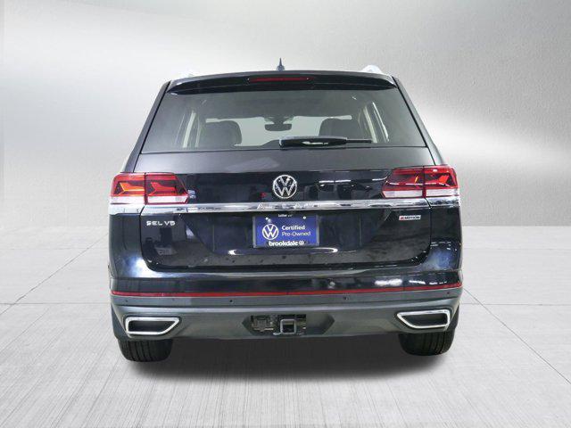 used 2021 Volkswagen Atlas car, priced at $33,498