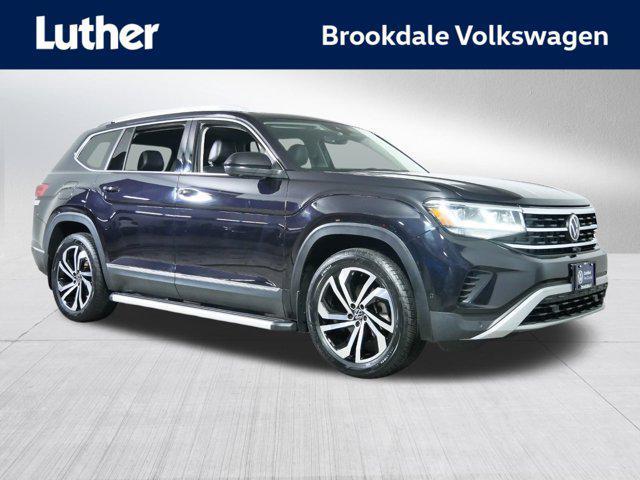 used 2021 Volkswagen Atlas car, priced at $33,998