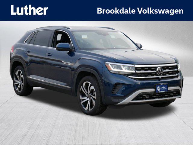 used 2021 Volkswagen Atlas Cross Sport car, priced at $32,998