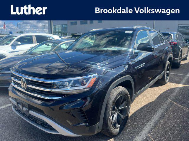 used 2022 Volkswagen Atlas Cross Sport car, priced at $24,997