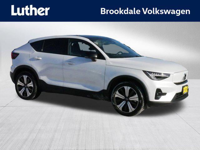 used 2023 Volvo C40 Recharge Pure Electric car, priced at $25,998