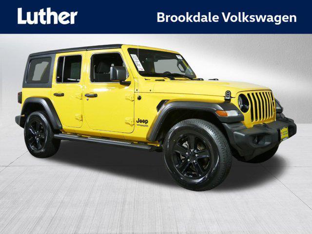 used 2021 Jeep Wrangler Unlimited car, priced at $29,998