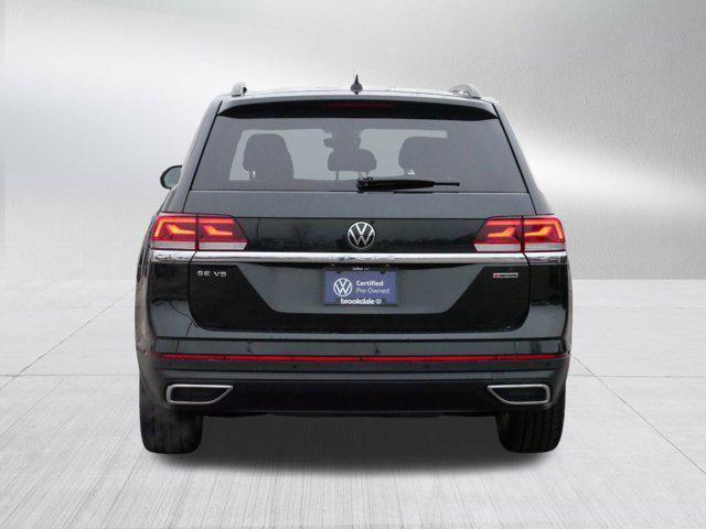 used 2021 Volkswagen Atlas car, priced at $28,798