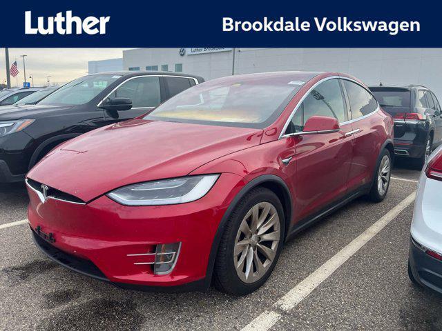 used 2017 Tesla Model X car, priced at $27,998