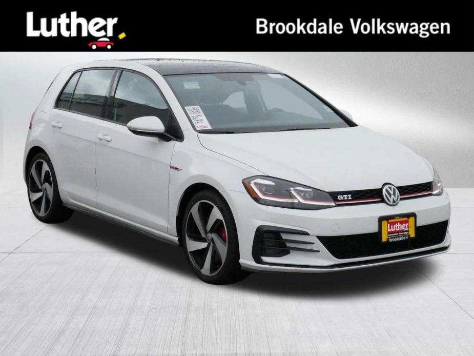 used 2018 Volkswagen Golf GTI car, priced at $15,998