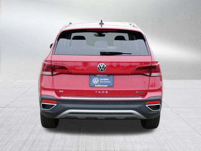 used 2024 Volkswagen Taos car, priced at $23,998