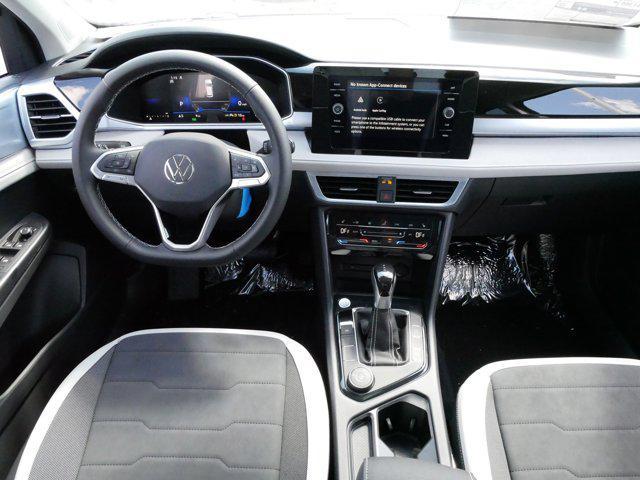 new 2025 Volkswagen Taos car, priced at $33,216