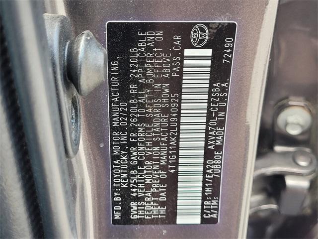 used 2020 Toyota Camry car, priced at $16,995