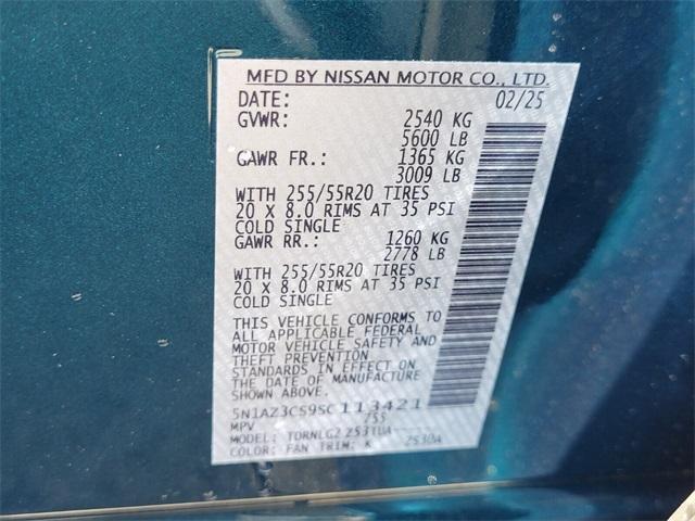 new 2025 Nissan Murano car, priced at $47,127