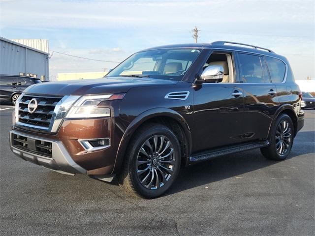 used 2021 Nissan Armada car, priced at $34,950
