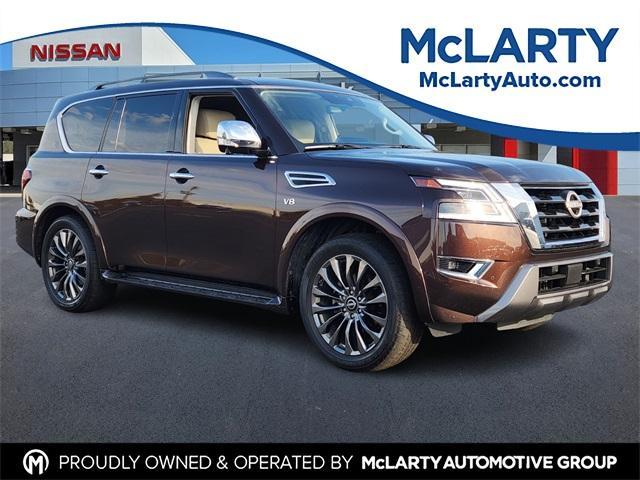 used 2021 Nissan Armada car, priced at $34,950