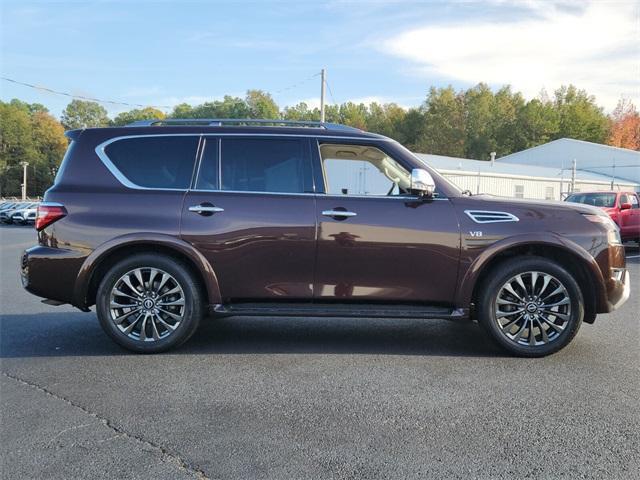 used 2021 Nissan Armada car, priced at $34,950