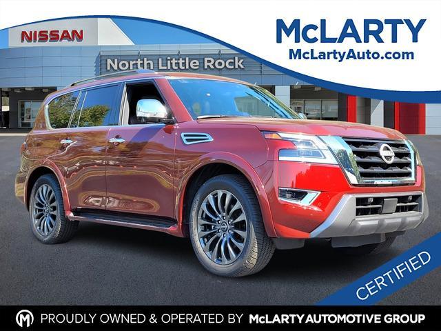 used 2024 Nissan Armada car, priced at $47,900