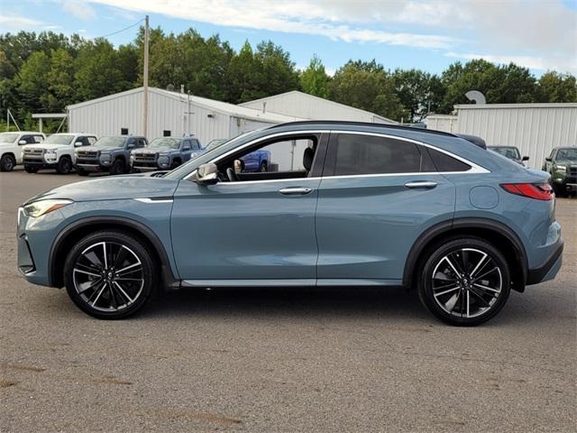 used 2022 INFINITI QX55 car, priced at $24,750