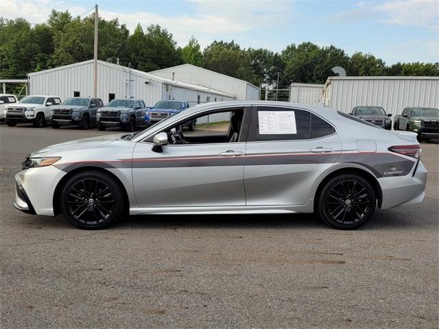used 2021 Toyota Camry car, priced at $19,400