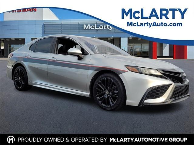 used 2021 Toyota Camry car, priced at $19,400