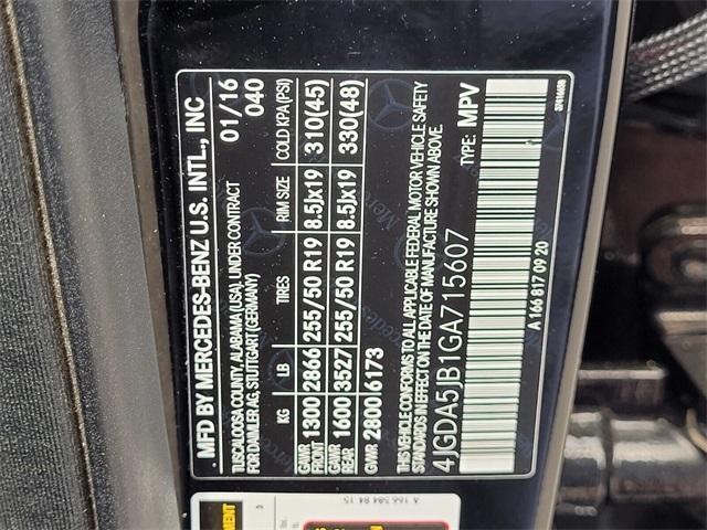 used 2016 Mercedes-Benz GLE-Class car, priced at $16,994