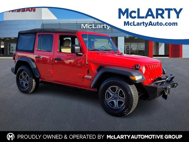 used 2018 Jeep Wrangler Unlimited car, priced at $19,500