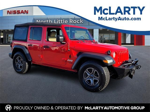 used 2018 Jeep Wrangler Unlimited car, priced at $18,995