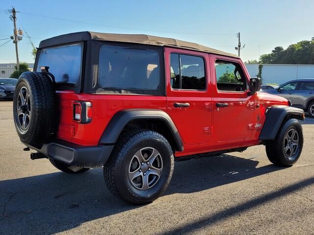 used 2018 Jeep Wrangler Unlimited car, priced at $19,500