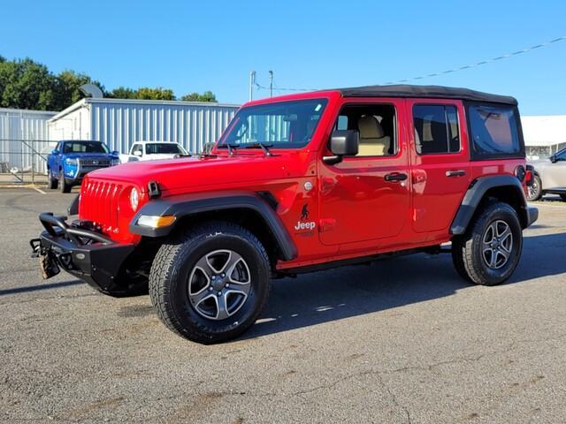 used 2018 Jeep Wrangler Unlimited car, priced at $19,500